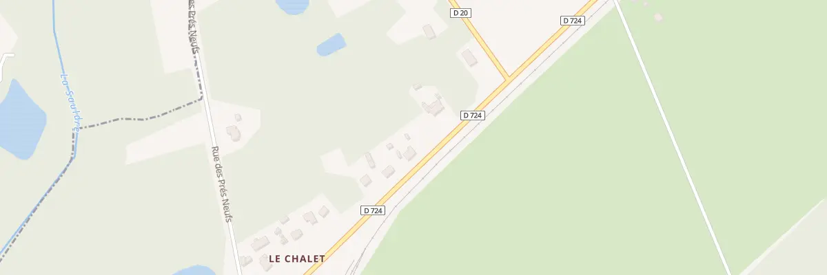Plan du 13 Rue du Chêne Raboteux à Gièvres