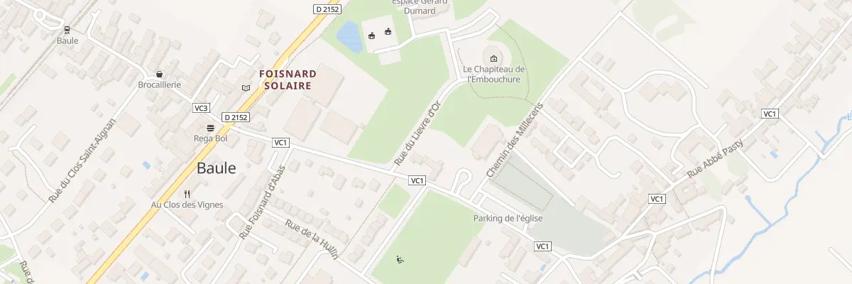 Plan du 116B Rue Abbé Pasty à Baule