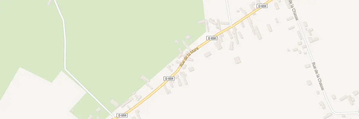 Plan du 23B La Rouge Mare Nord à Martagny