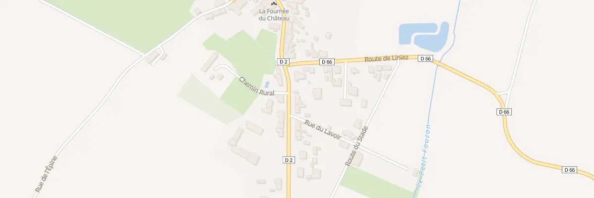 Plan du 27 Rte de Levroux à Bouges-le-Château