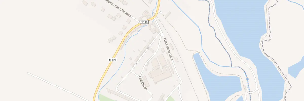 Plan du 6 Pl de la Gare à Nesle-Normandeuse