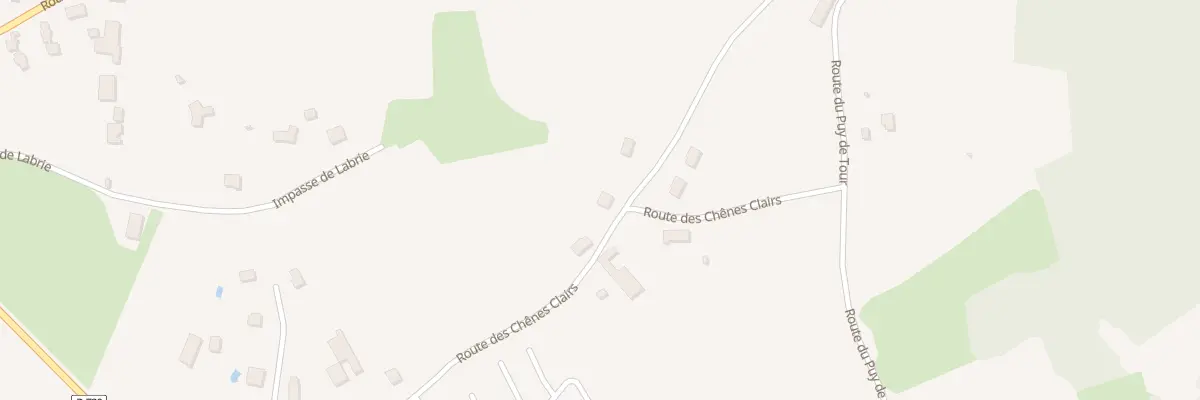 Plan du 5201F Boure à Condat