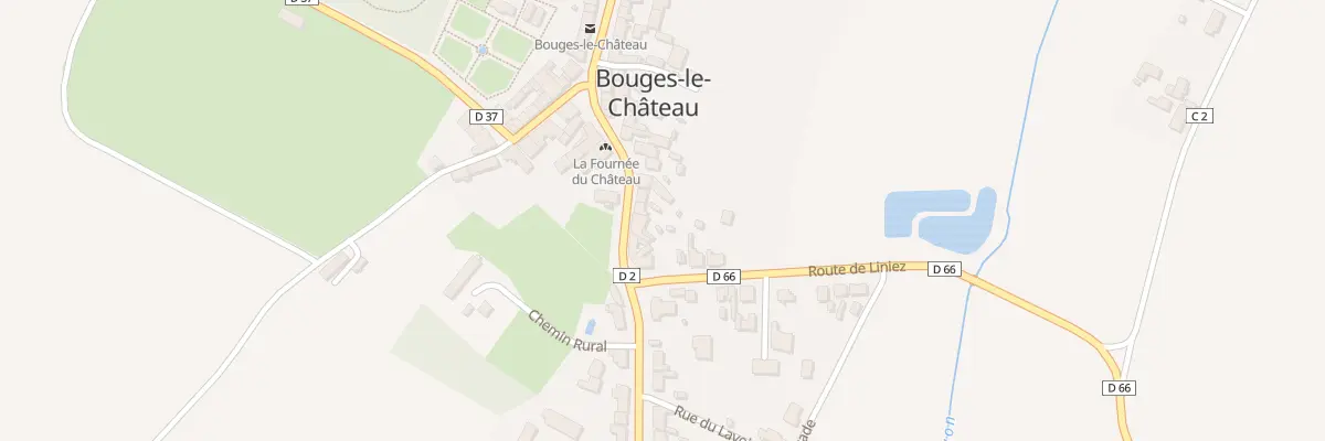 Plan du 19 Rte de Levroux à Bouges-le-Château