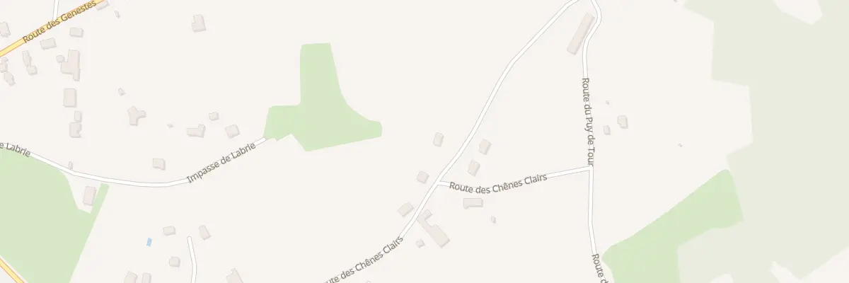 Plan du 5220F Boure à Condat