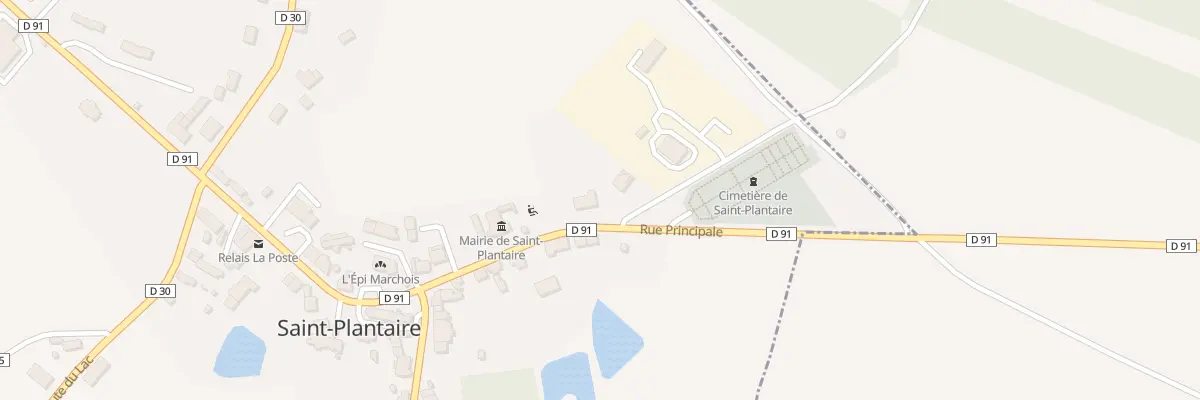 Plan du 25 Rue Principale à Saint-Plantaire