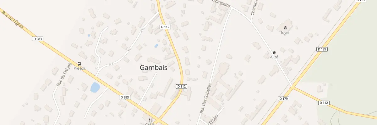 Plan du 127 Rue de Novales à Gambais