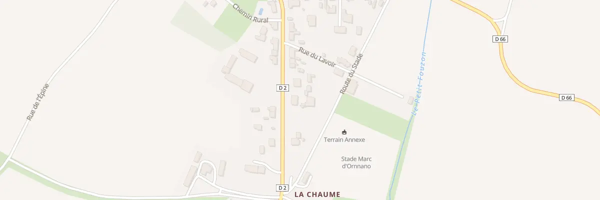 Plan du 39 Rte de Levroux à Bouges-le-Château