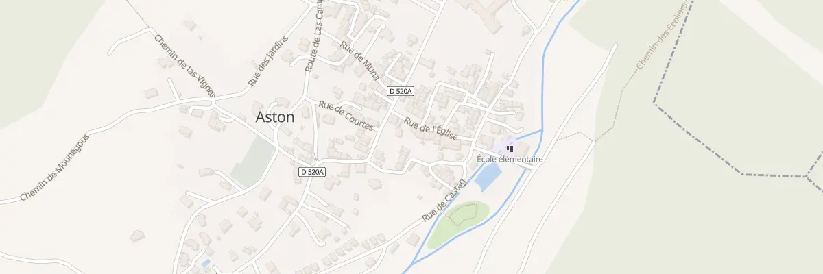 Plan du 58 Rue de l’Église à Aston