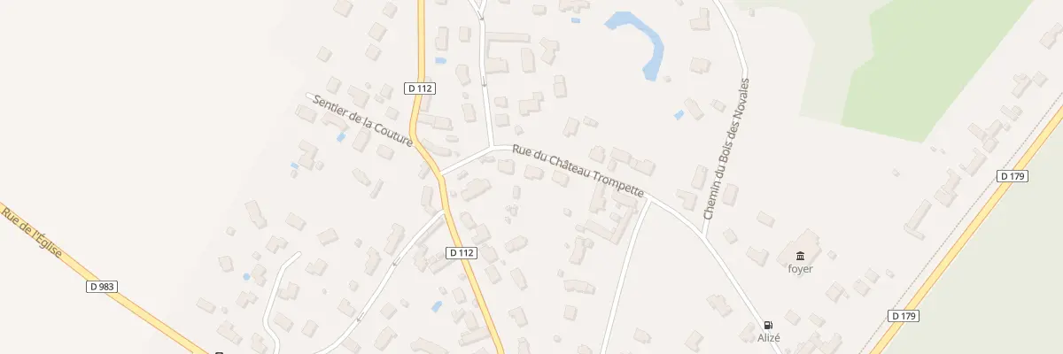 Plan du 34 Rue du Château Trompette à Gambais