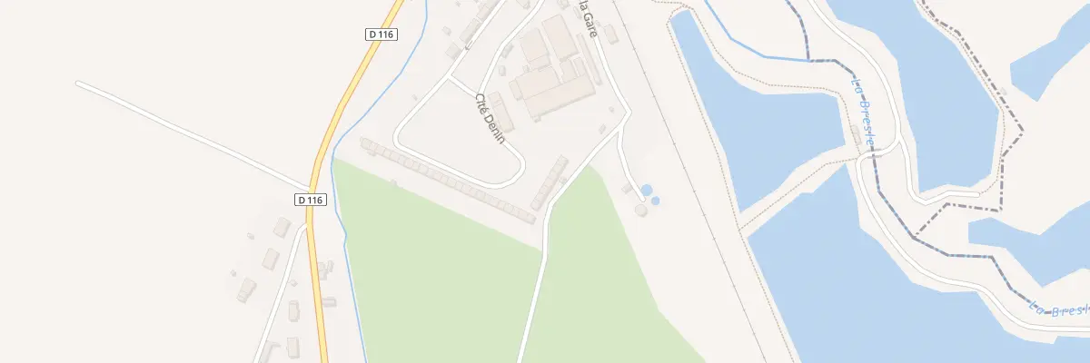 Plan du 50 Cite Denin à Nesle-Normandeuse