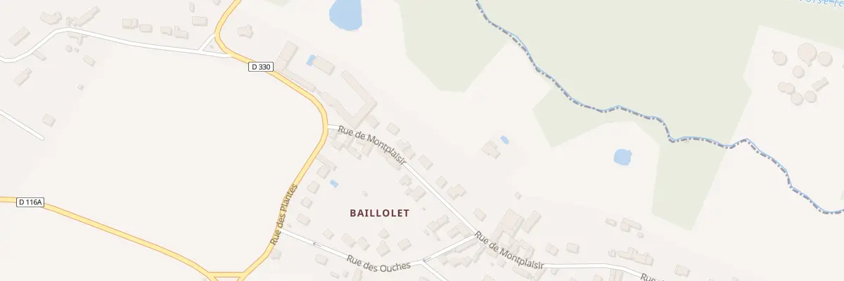 Plan du 50 Rue de Montplaisir à Bailleau-Armenonville