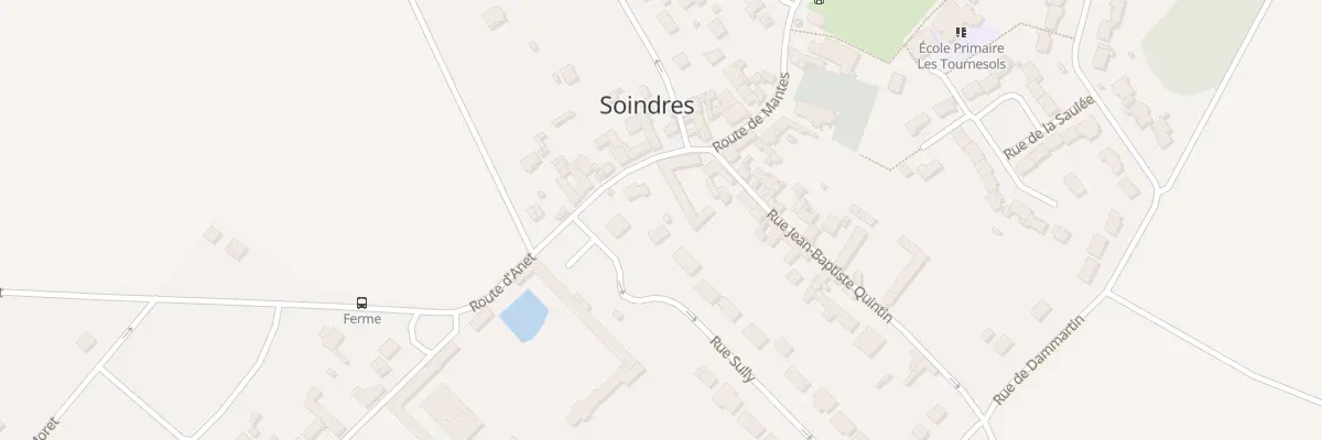 Plan du 3 Rte d’Anet à Soindres