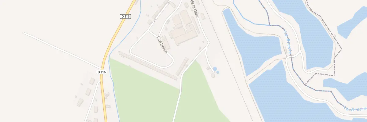 Plan du 54 Cite Denin à Nesle-Normandeuse