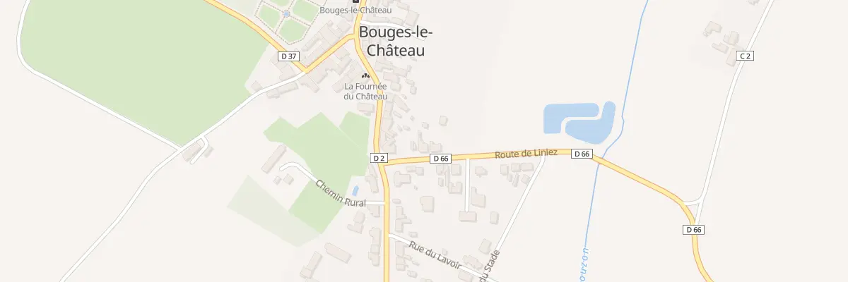 Plan du 3 Rte de Liniez à Bouges-le-Château