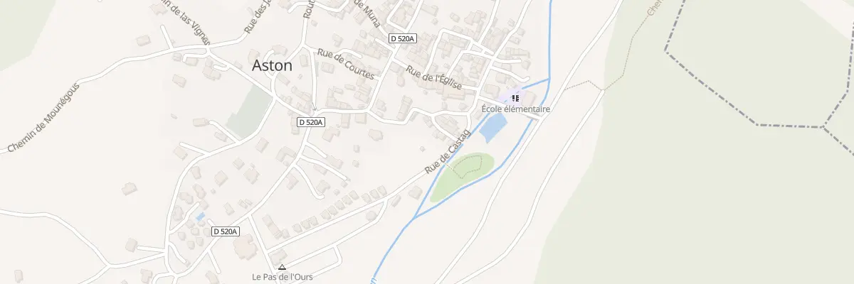 Plan du 192 Le Village à Aston
