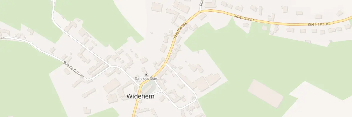 Plan du 8 Rue Pasteur à Widehem