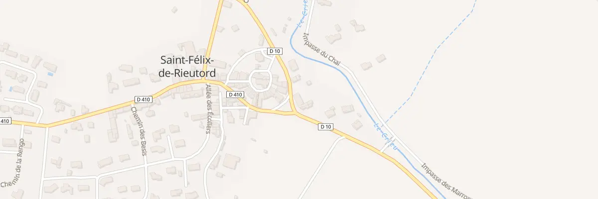 Plan du 7B Av de Lavelanet à Saint-Félix-de-Rieutord
