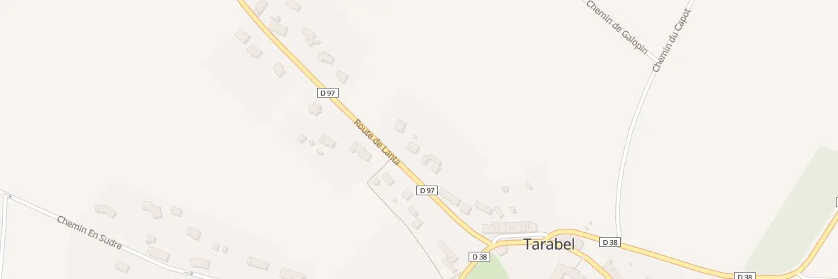 Plan du 38B A l’Intendant à Tarabel