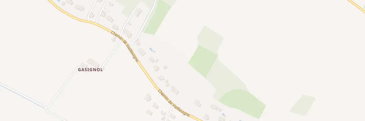 Plan du 814 Che de Vieillevigne à Gardouch