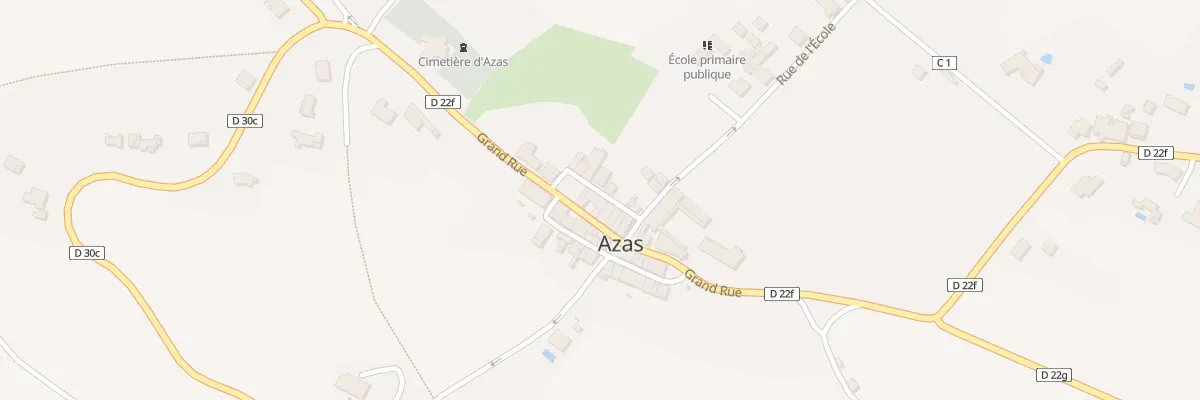 Plan du 18 Grand Rue à Azas