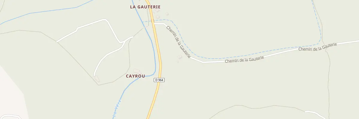 Plan du 164 Chem de la Gauterie à Bruniquel