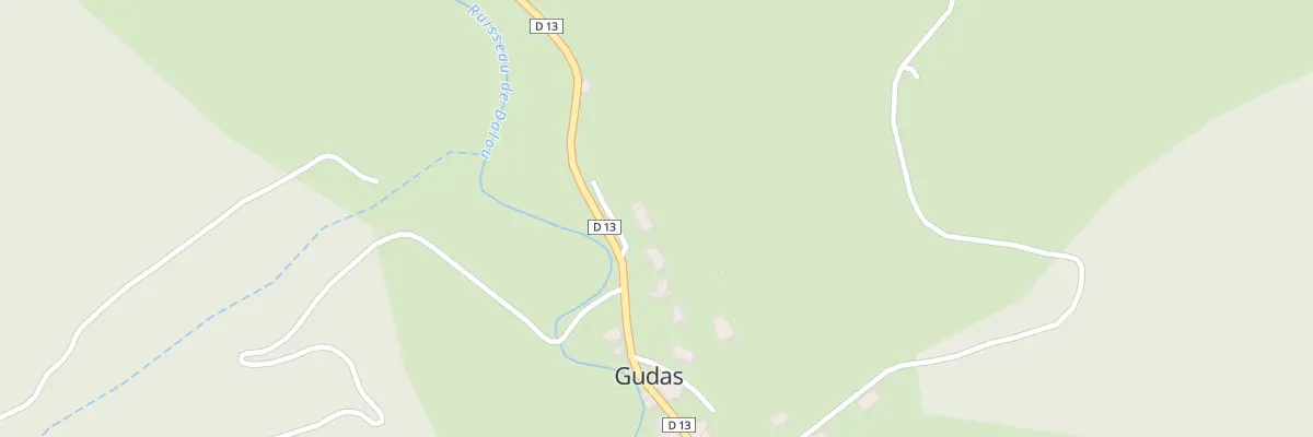 Plan du 5011F Bitou à Gudas