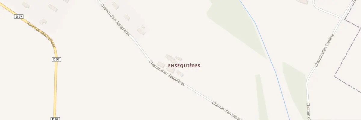 Plan du 71 Ensesquieres à Labastide-Beauvoir