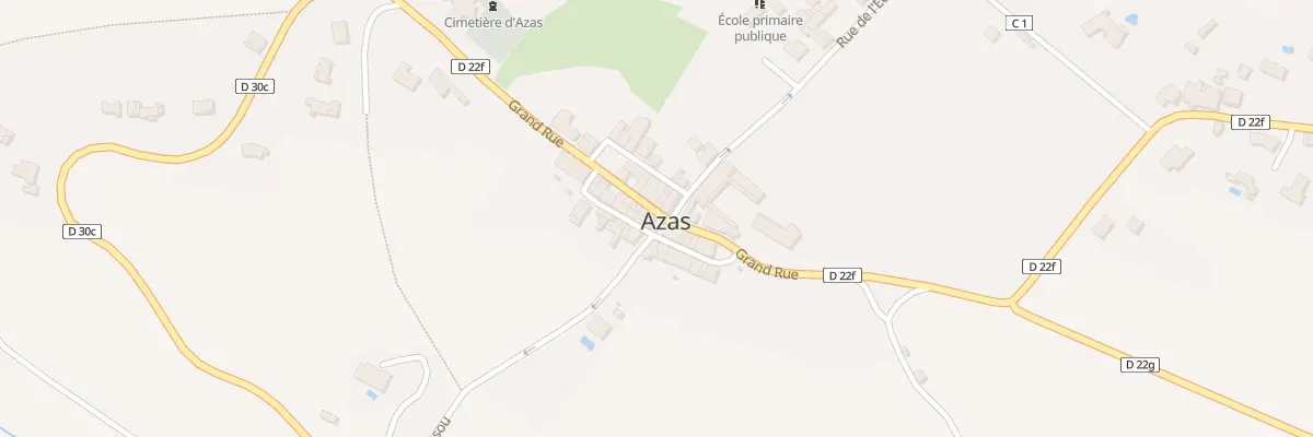 Plan du 11 Grand Rue à Azas