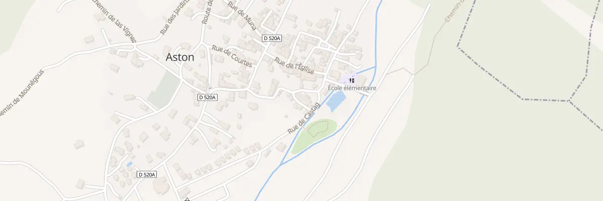 Plan du 61A Le Village à Aston
