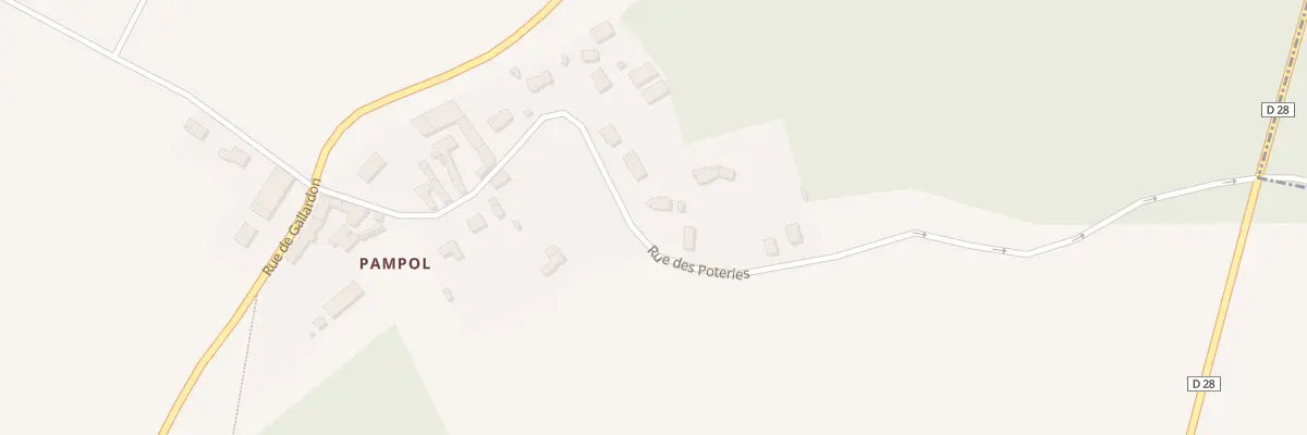 Plan du 15B Rue des Poteries à Champseru