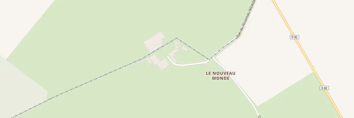 Plan du 15 Rue du Nouveau Monde à Criquiers