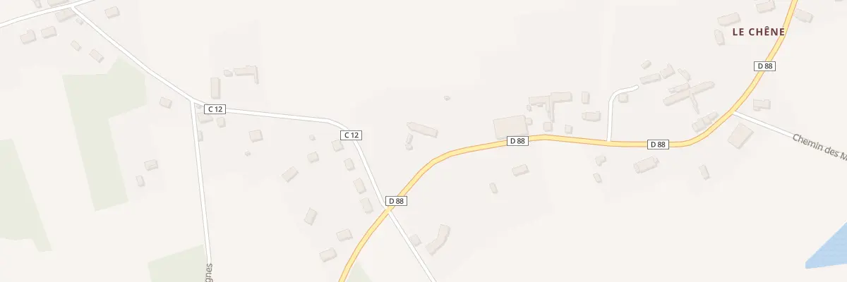 Plan du 1766 Rue de Bonneville à Dhuizon