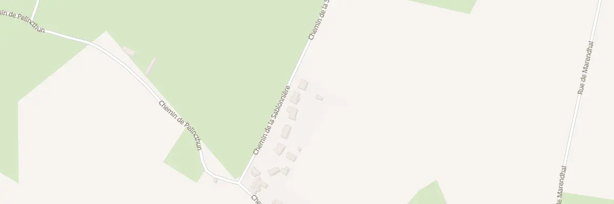 Plan du 74 Che de la Sablonnière à Verlincthun