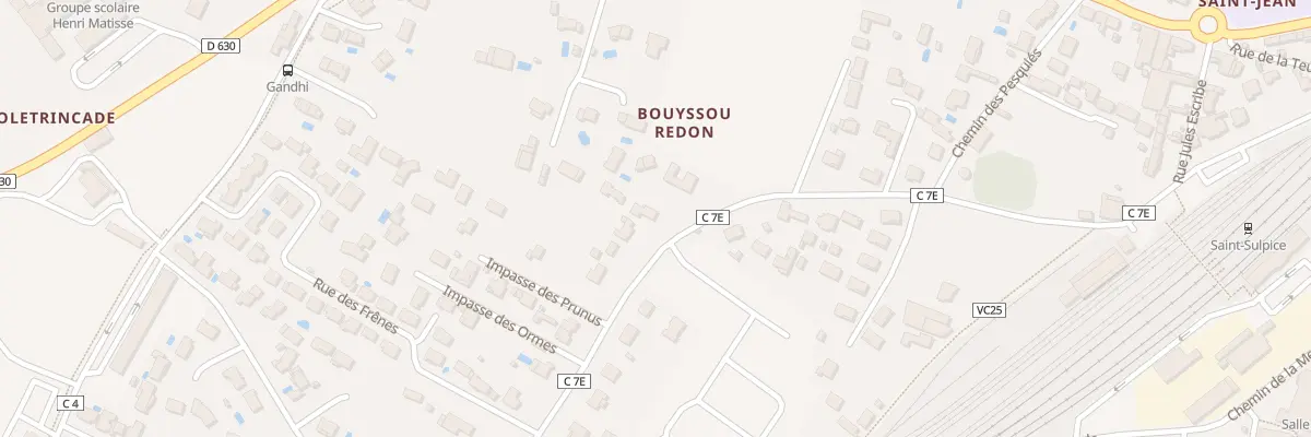Plan du 186 Che d’Embrouysset à Saint-Sulpice-la-Pointe
