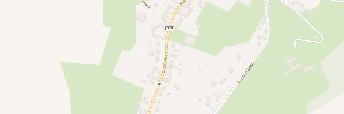 Plan du 15 Rue de Haut à Acheux-en-Vimeu