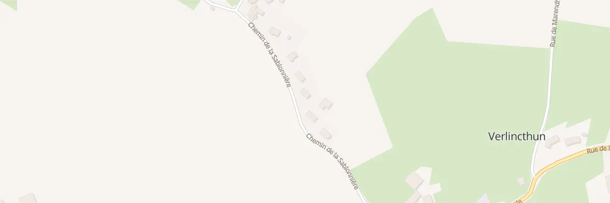 Plan du 42 Che de la Sablonnière à Verlincthun