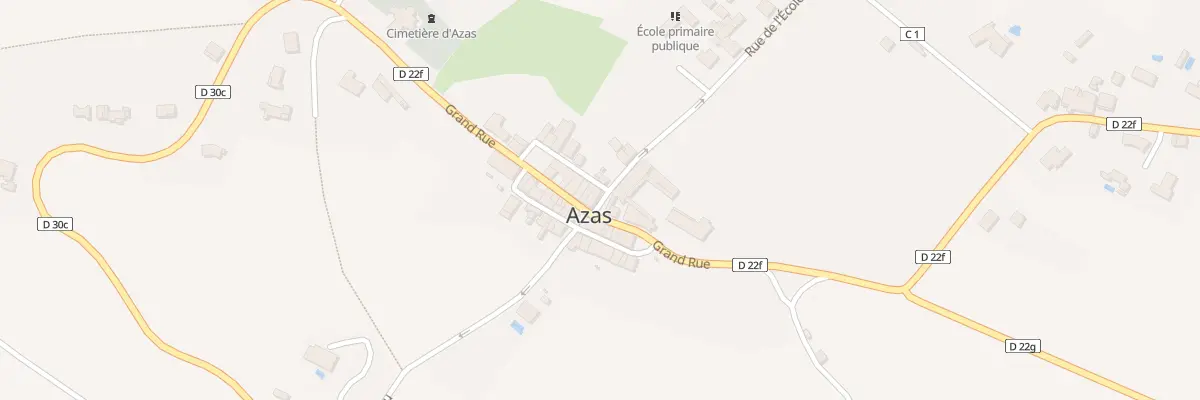 Plan du 10 Grand Rue à Azas
