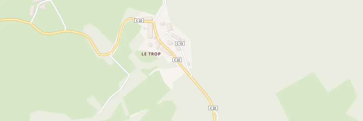 Plan du 13 Le Trop à Saint-Amand-Jartoudeix