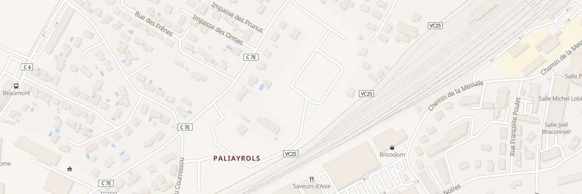 Plan du 28 Rue Aliénor de Comminges à Saint-Sulpice-la-Pointe