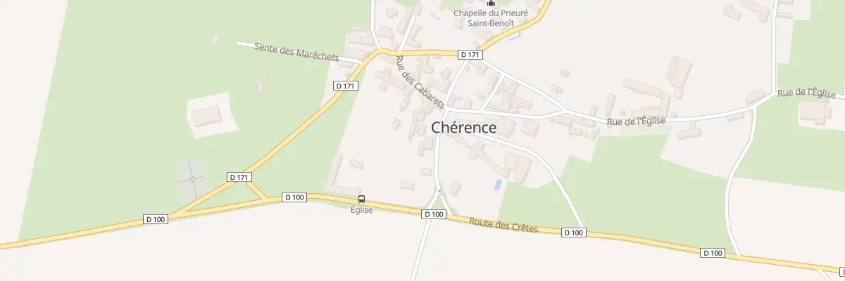 Plan du 4 Che de la Corniche à Chérence