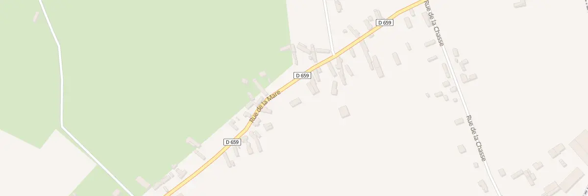 Plan du 5001I Rue de la Mare à Martagny