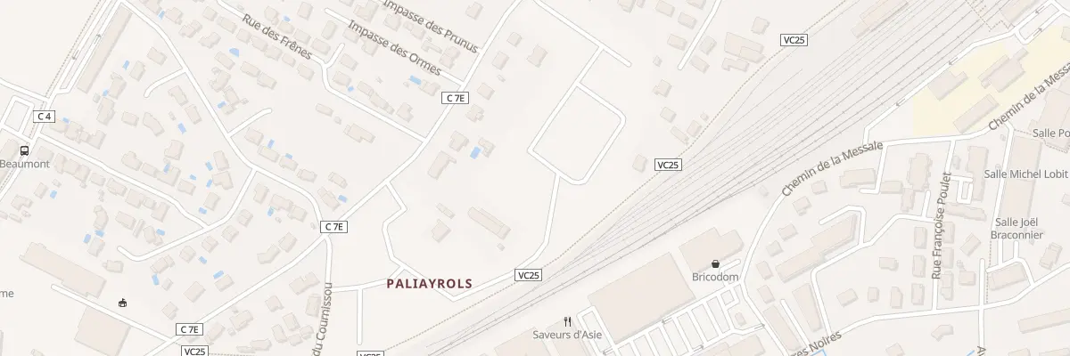 Plan du 30 Rue Aliénor de Comminges à Saint-Sulpice-la-Pointe