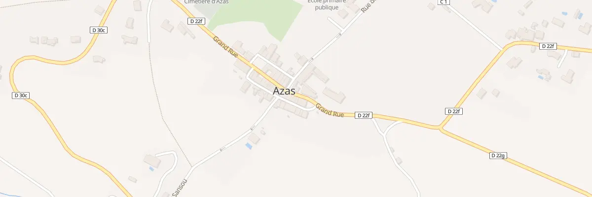 Plan du 5 Grand Rue à Azas