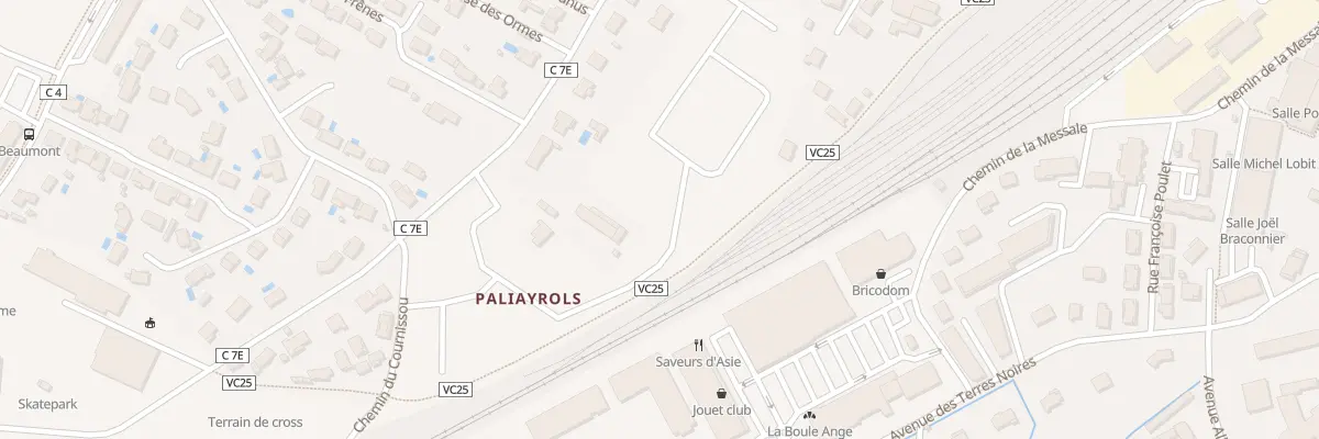 Plan du 40 Rue Aliénor de Comminges à Saint-Sulpice-la-Pointe