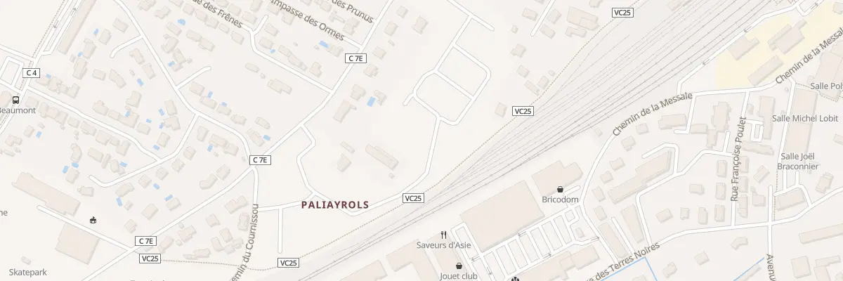 Plan du 36 Rue Aliénor de Comminges à Saint-Sulpice-la-Pointe