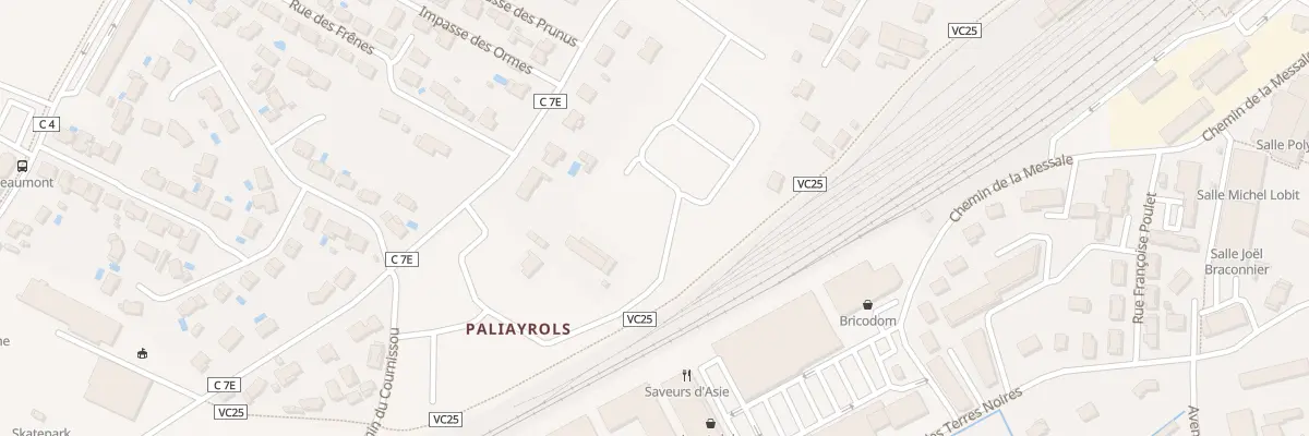 Plan du 34 Rue Aliénor de Comminges à Saint-Sulpice-la-Pointe