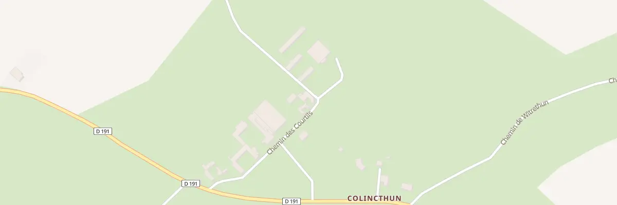 Plan du 193 Chem des Courtils à Bazinghen
