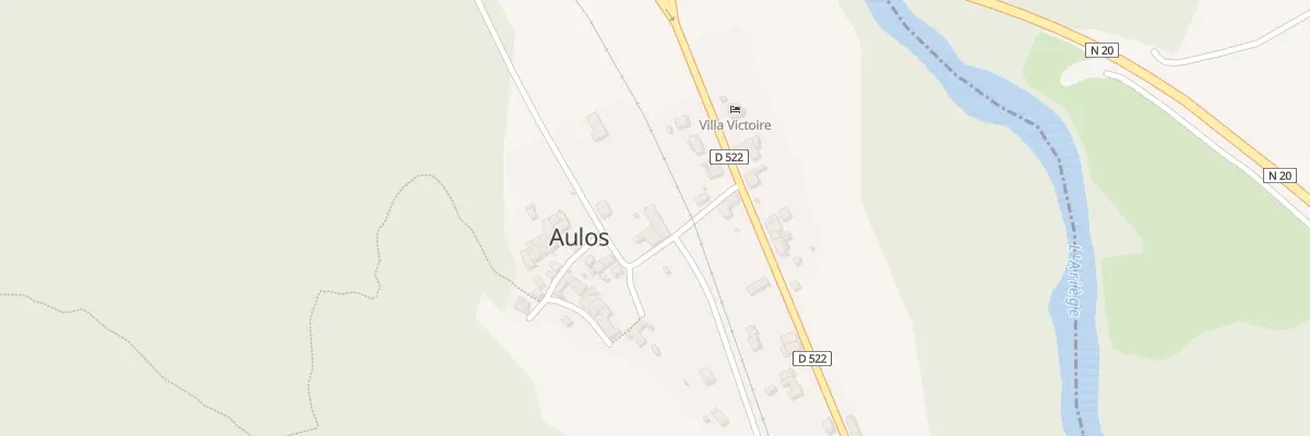 Plan du 14 Rue du Lavoir. à Aulos-Sinsat