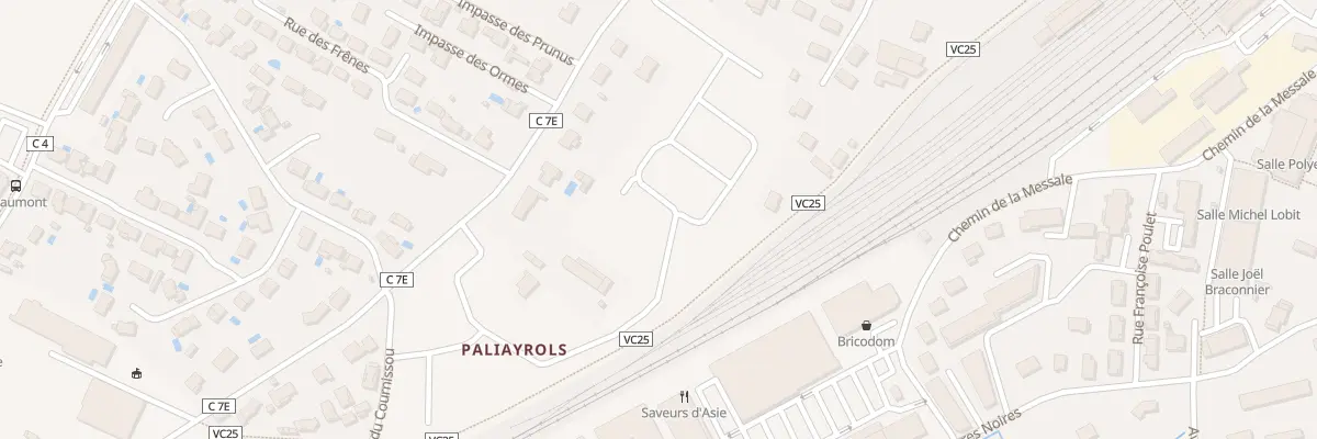 Plan du 32 Rue Aliénor de Comminges à Saint-Sulpice-la-Pointe