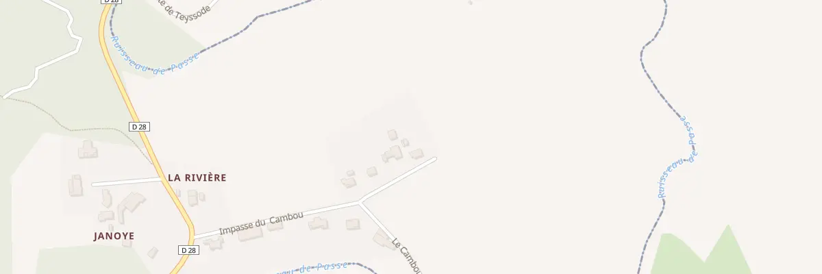 Plan du 5018 Cambou à Mézens